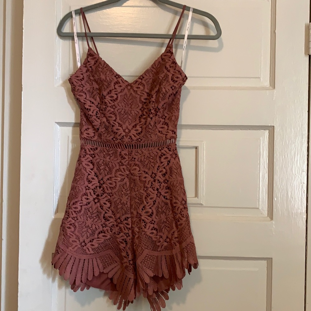 Lovers and friends lace romper